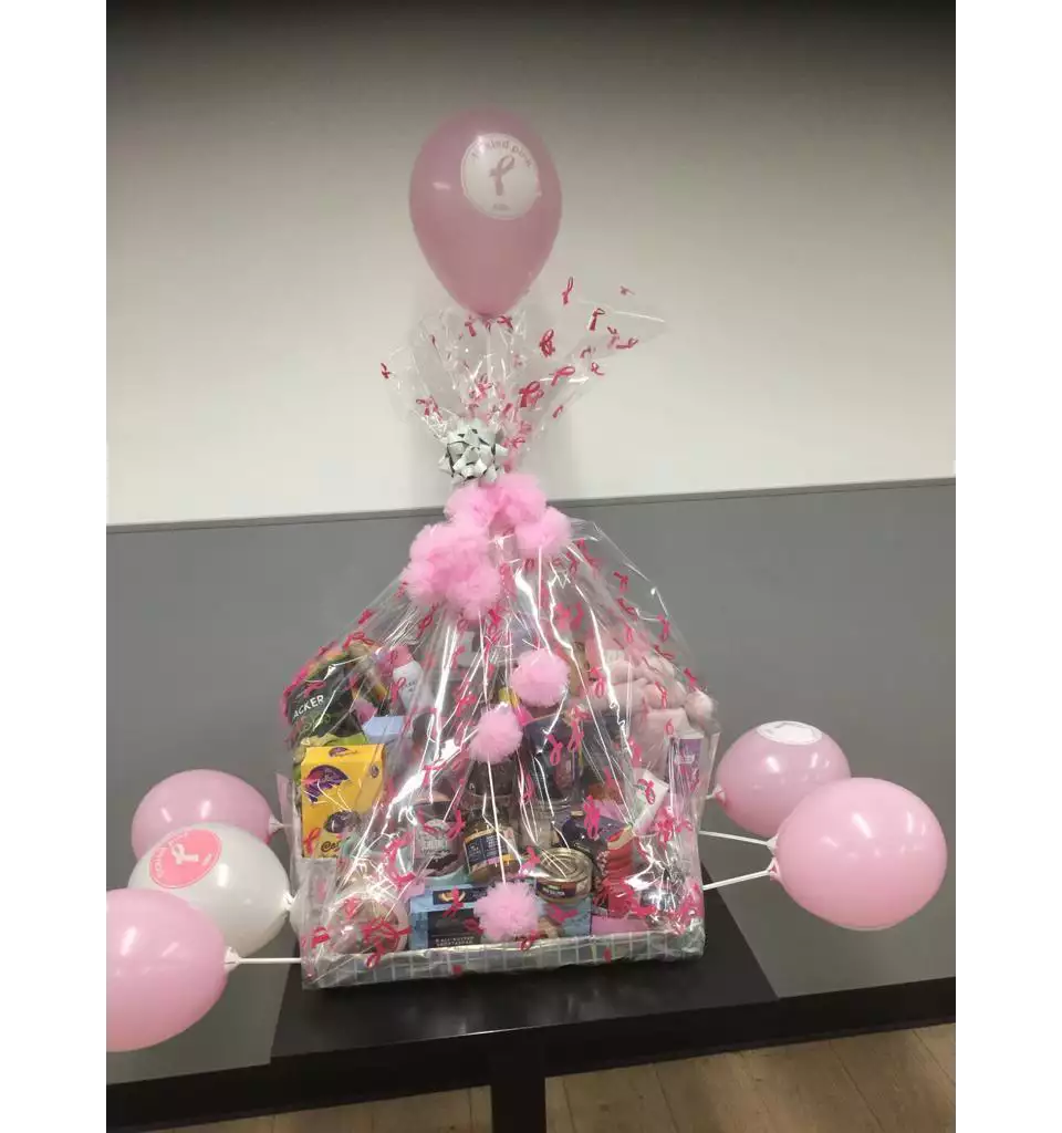 Tickled pink raffle hamper with our gorgeous George colleagues.  | Asda Dundee West