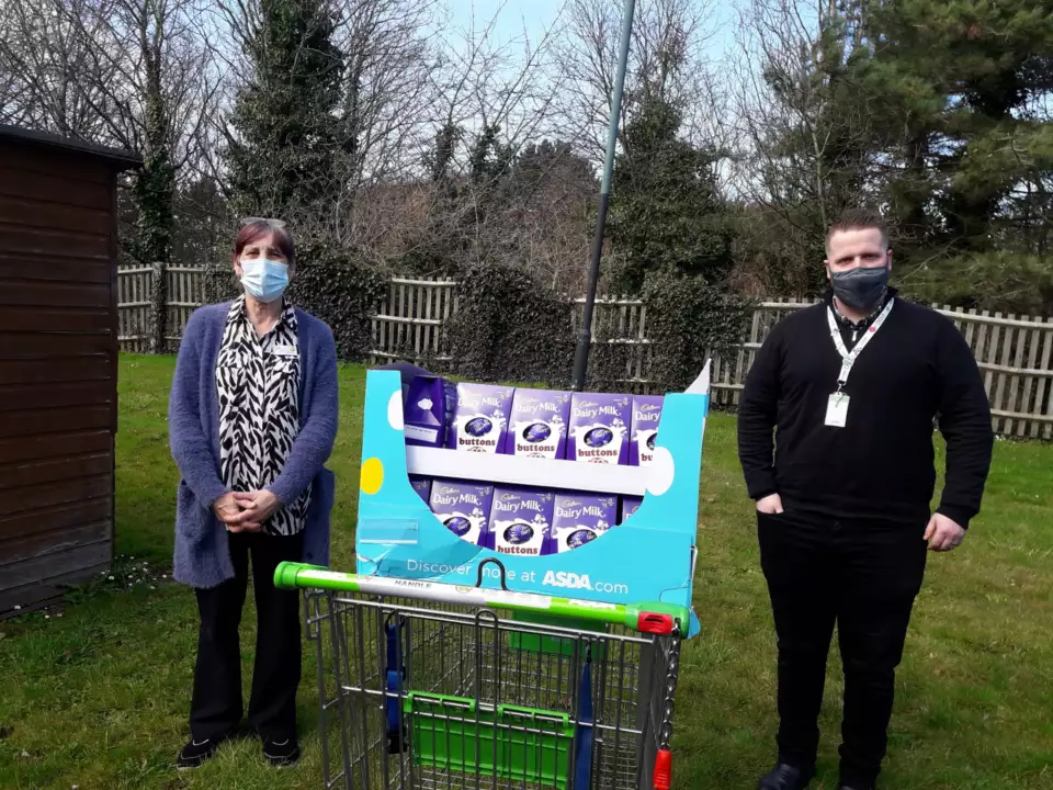 We donated Easter eggs to all the residents of our local nursing home. | Asda Taunton