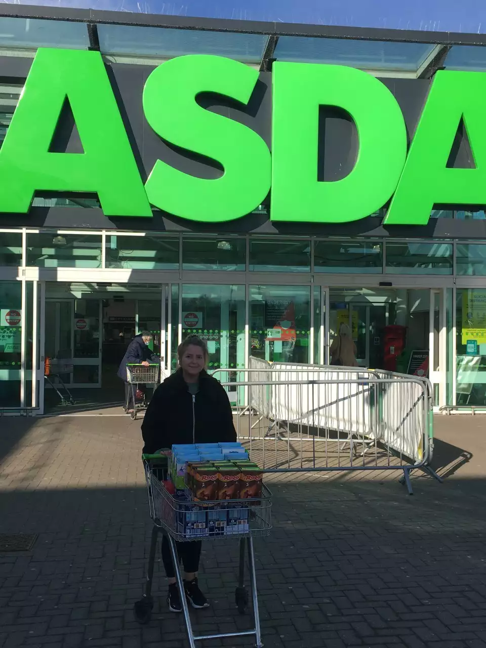 Emily collected Easter Eggs for the children Abernecessities provide support for. | Asda Dyce