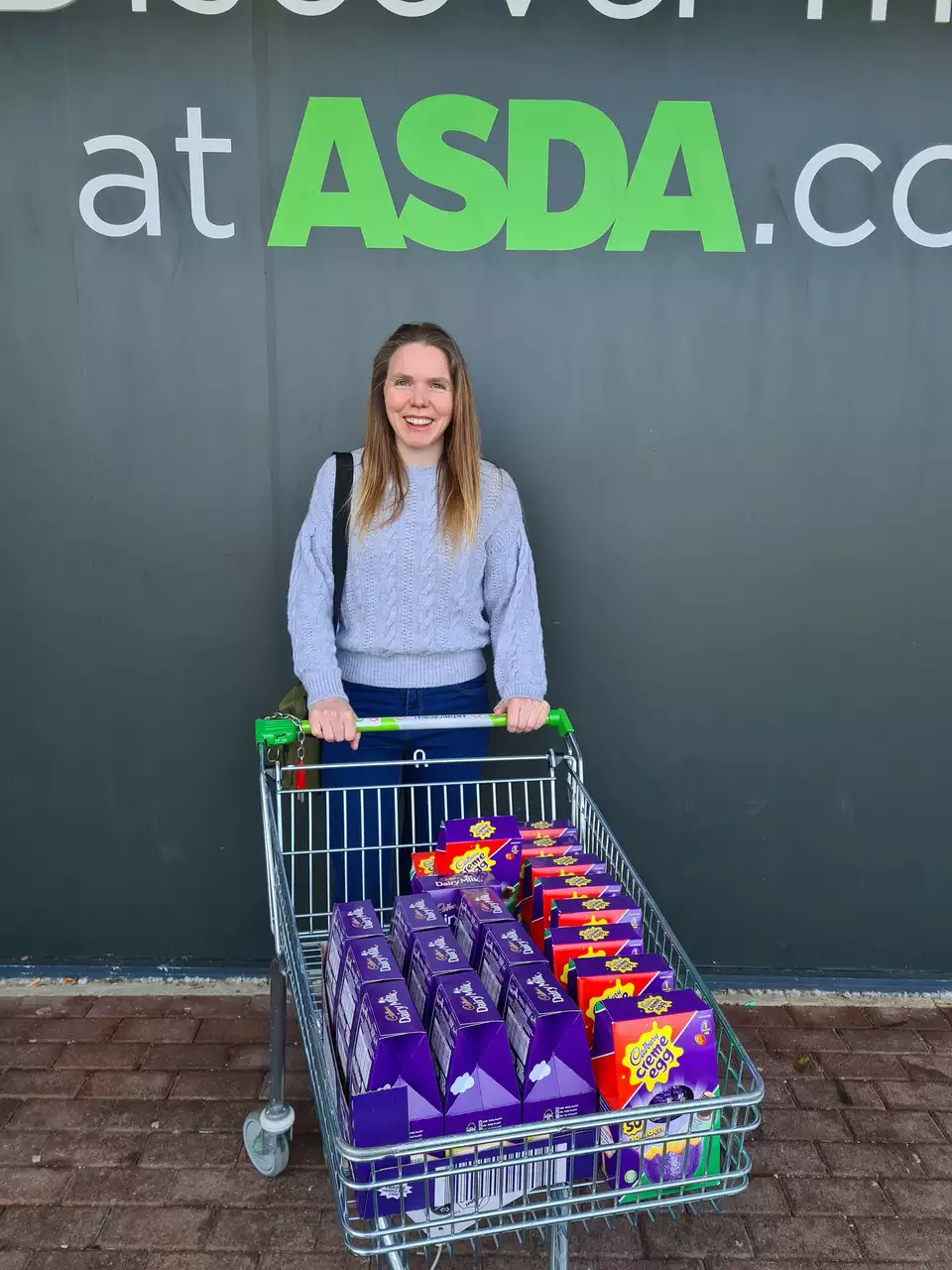 Easter donations.  | Asda West Swindon