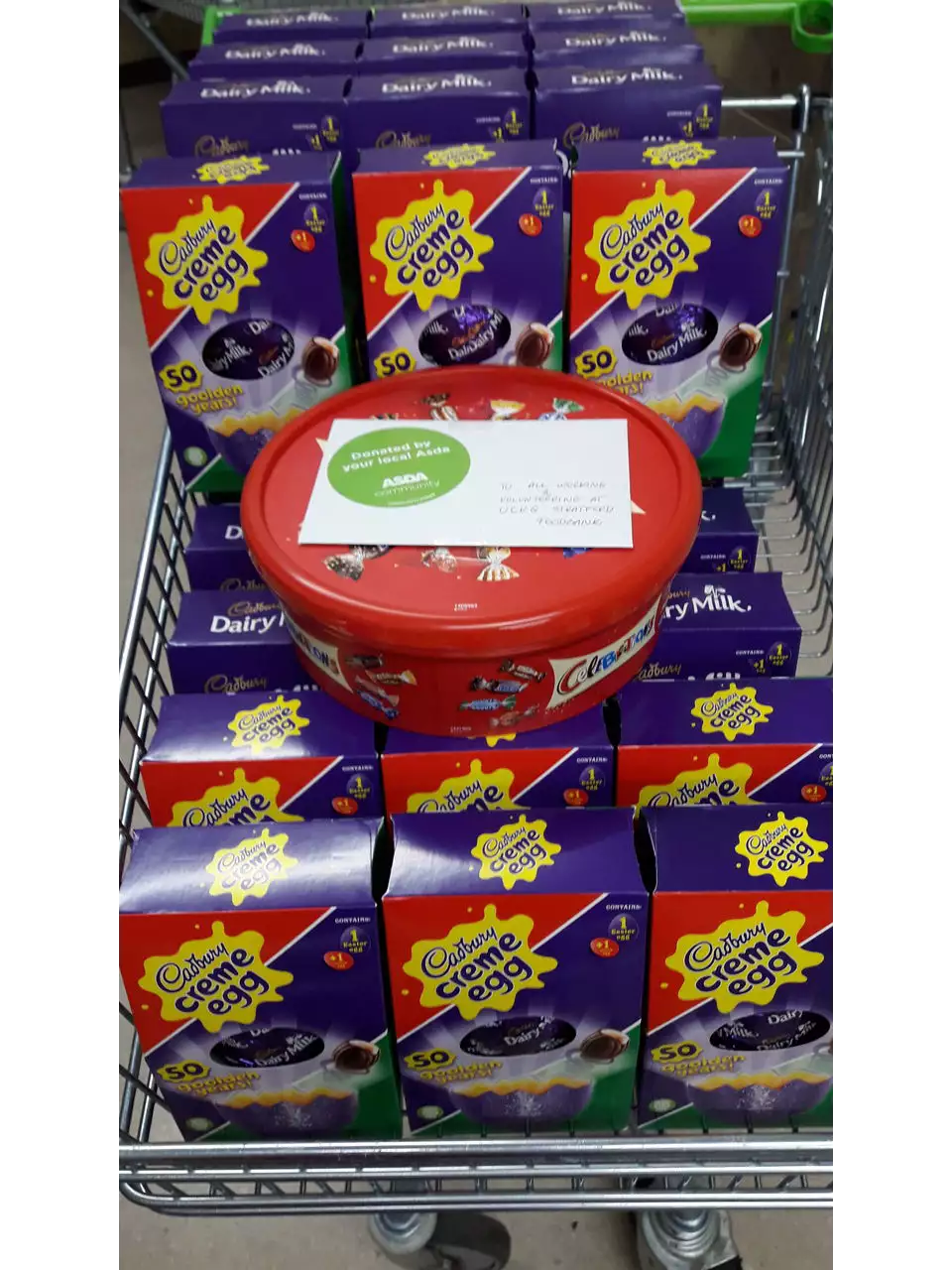 Easter Eggs for Eldery | Asda Leyton Mills