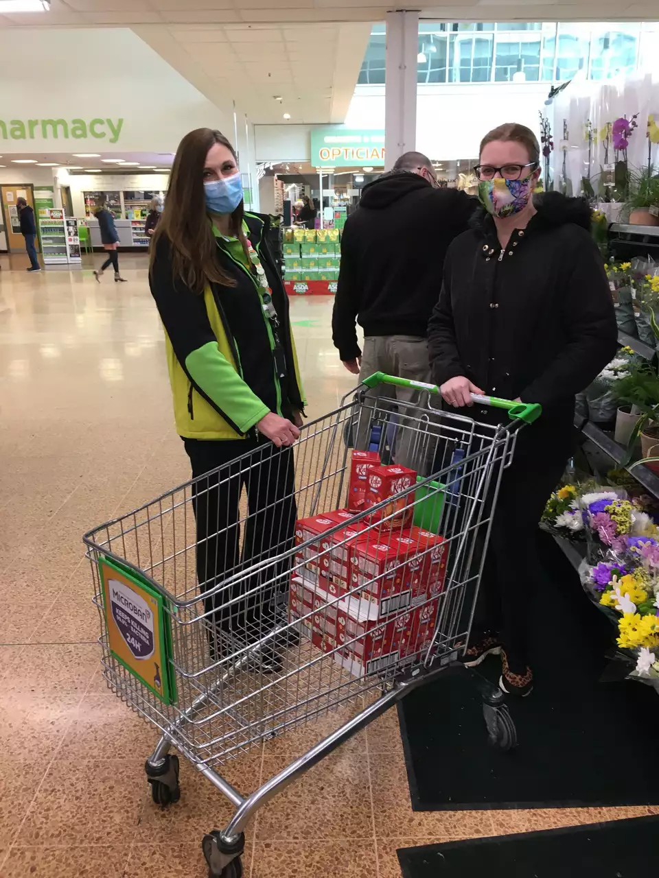 Easter egg donations for Helping The Homeless Believe  | Asda Longwell Green