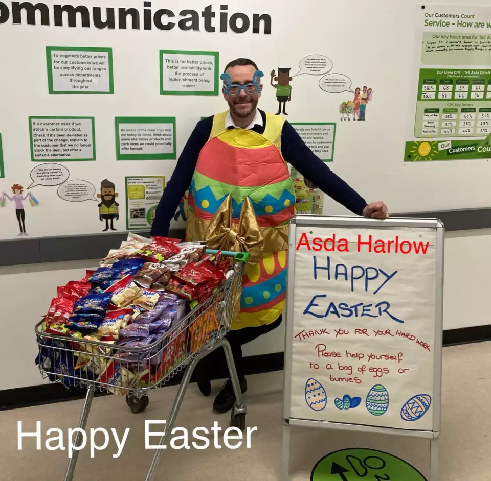 Happy Easter in Asda Harlow | Asda Harlow