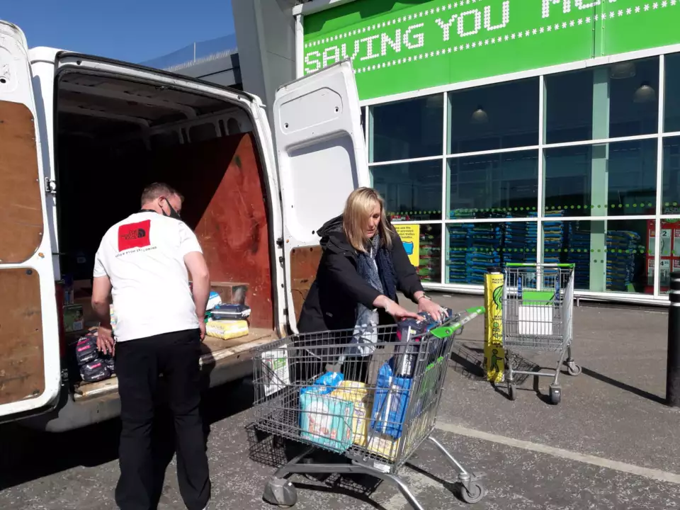 Menzieshill community hub foundation grant ! What a whopper!!! | Asda Dundee West