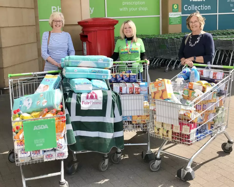 Grant to Fair Frome Foodbank  | Asda Frome