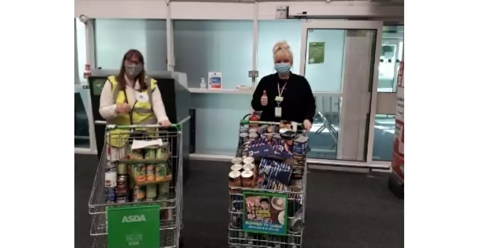 Supporting local food bank | Asda Aintree