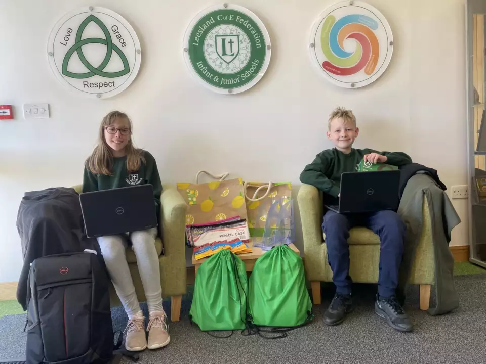 School laptops donation | Asda Gosport