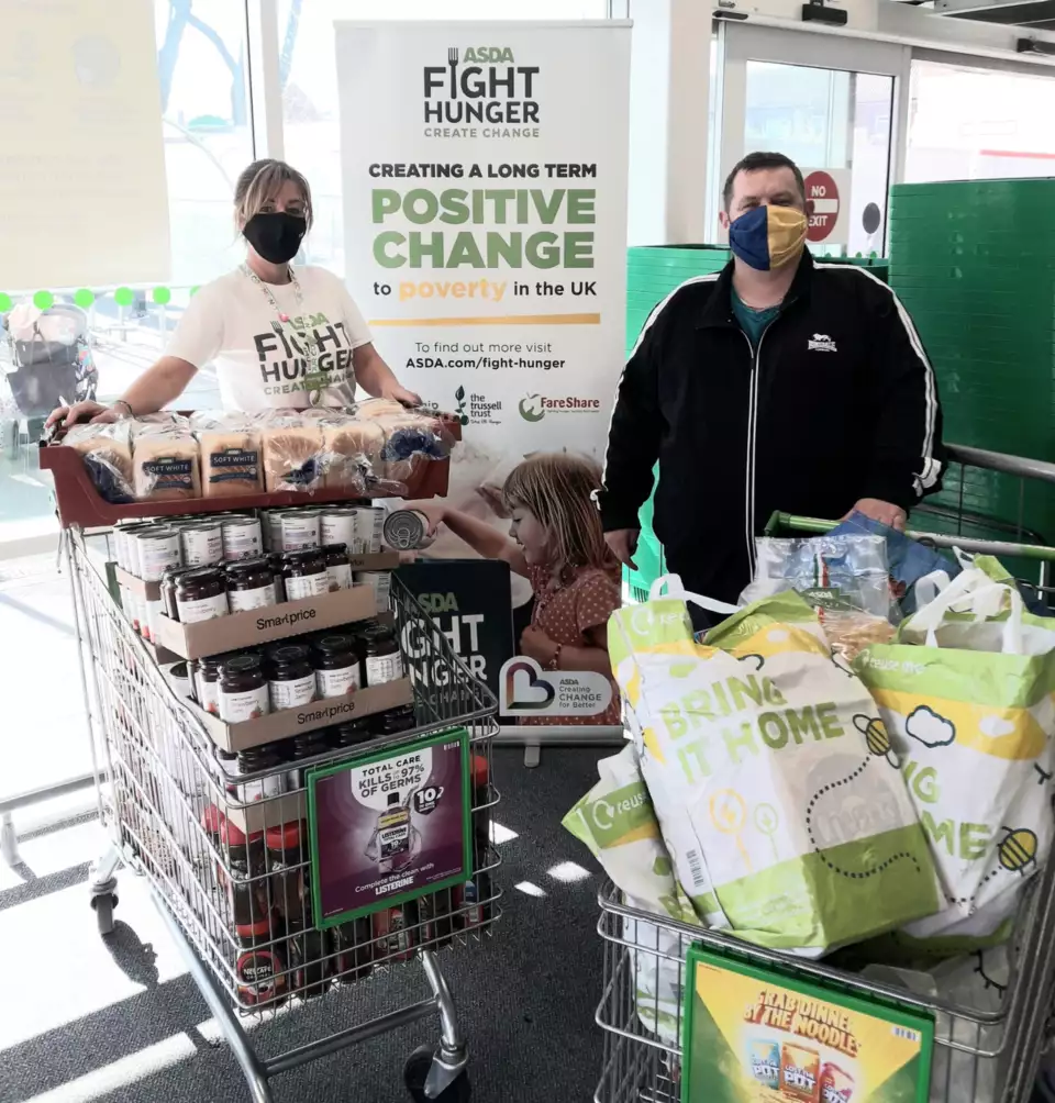 Foodbank donations keep coming... 🥰👏🛒 | Asda Sutton in Ashfield