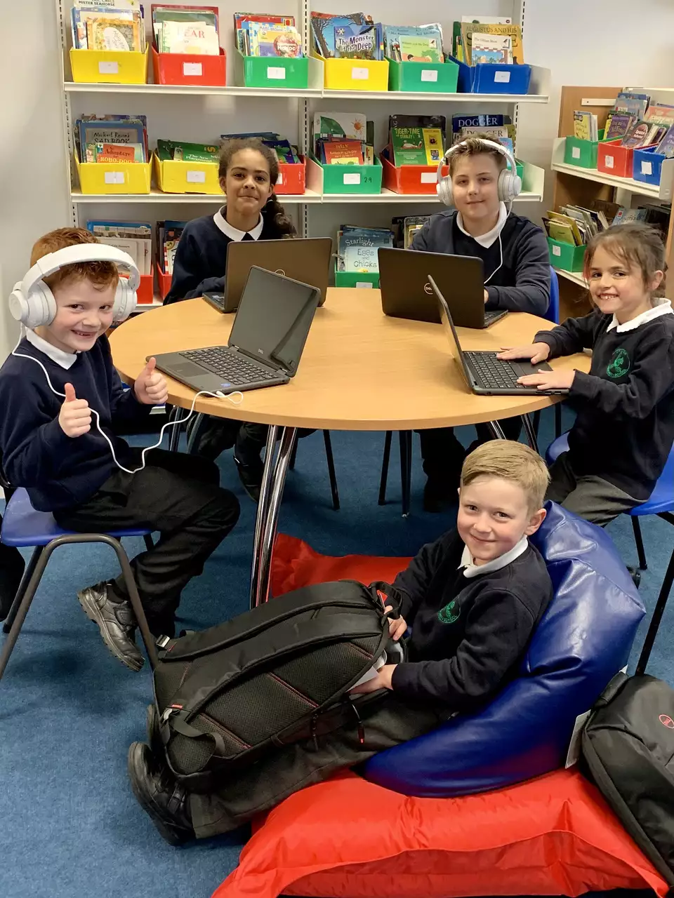 Chilton Community Primary School receive laptops and tech bundles from Asda | Asda Stowmarket
