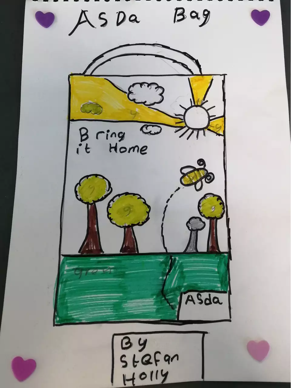 Amazing picture from little Stefan | Asda Clayton Green