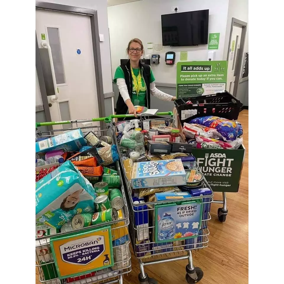 Fight hunger food drive | Asda Wakefield