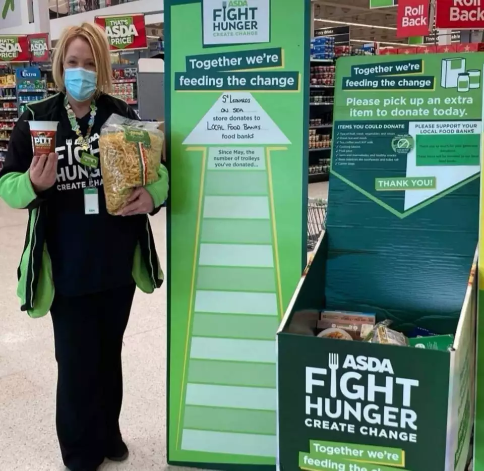 Fight Hunger collection drive | Asda St Leonards on Sea