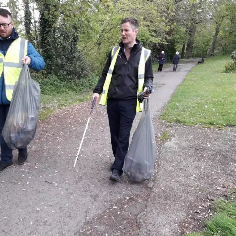 Colleagues take part in litter pick  | Asda Chapeltown