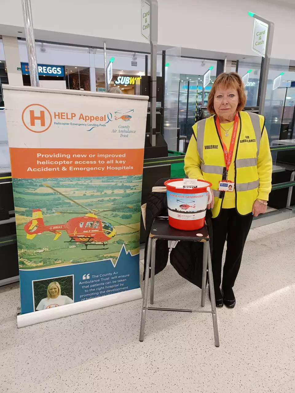 H.E.L.P appeal bucket collection. | Asda Dudley