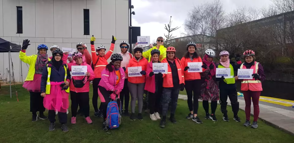 Celebrating International Women's Day with a bike ride | Asda Small Heath