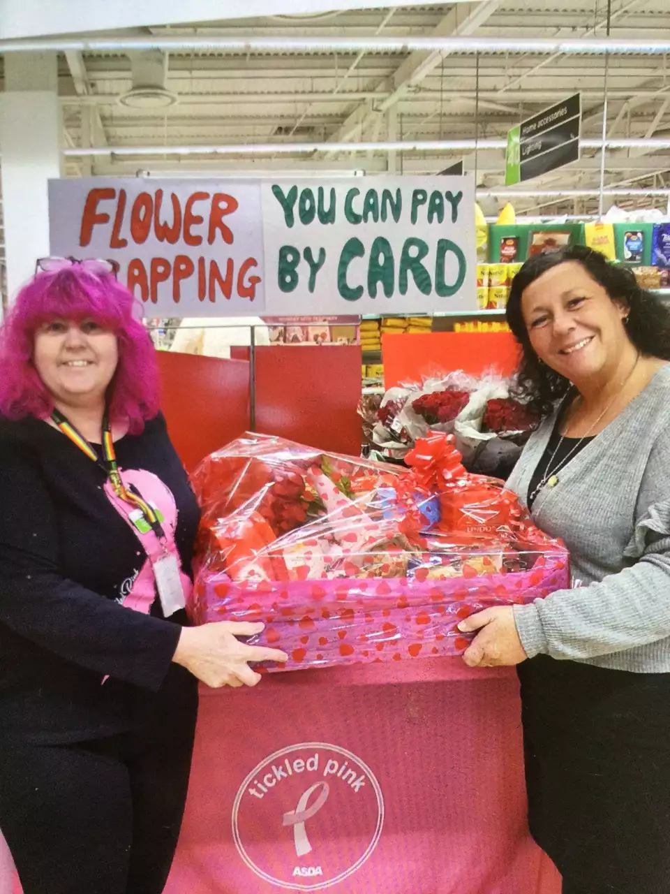 Tickled pink for Valentines  | Asda Leicester