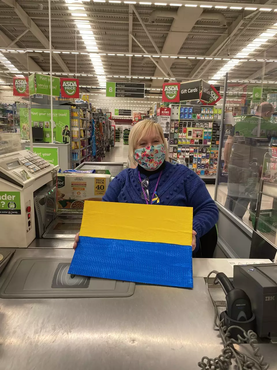 Ukraine 🇺🇦 aid  | Asda Merthyr Tydfil