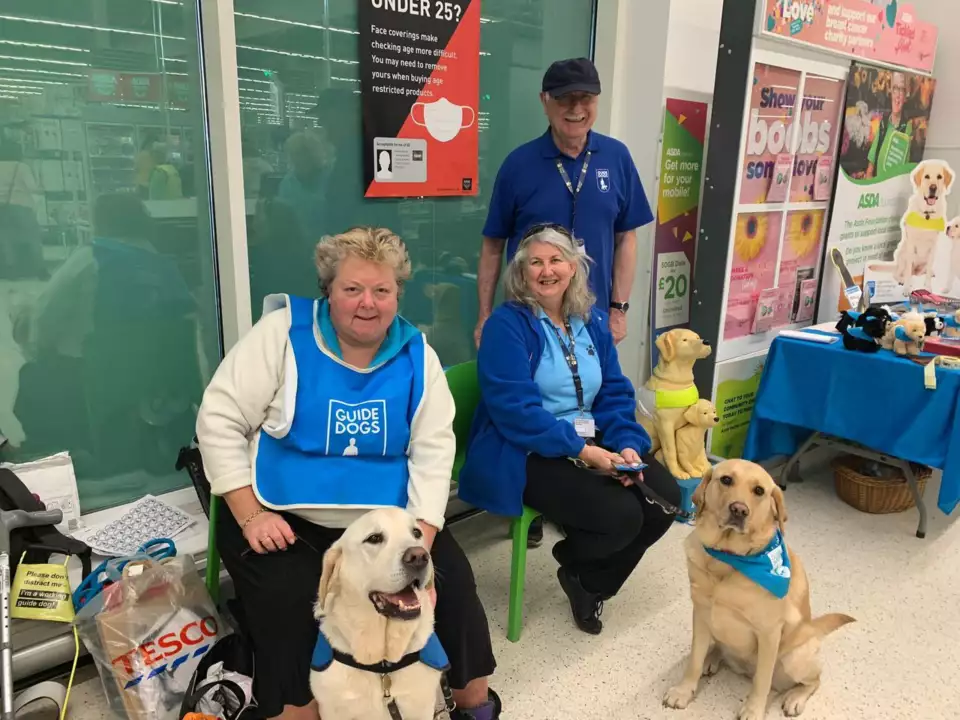 Guide Dogs for the Blind fundraising | Asda Poole