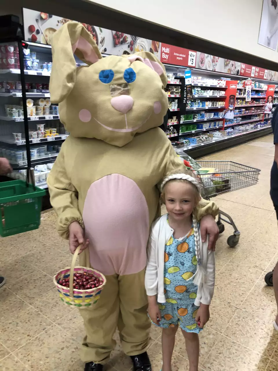 Easter Bunny visit | Asda Swanley
