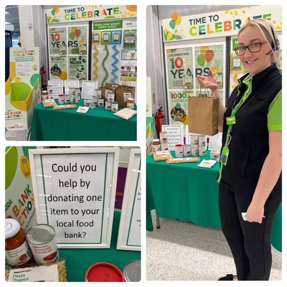 Food drive for foodbanks in Thornaby | Asda Thornaby