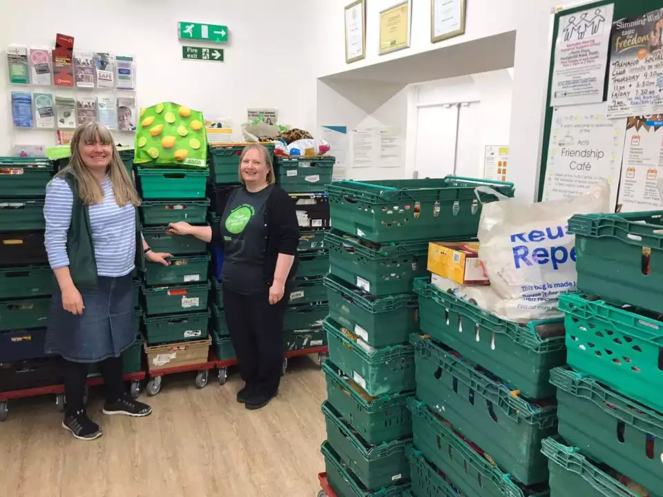 Rhondda Foodbank donations | Asda Tonypandy