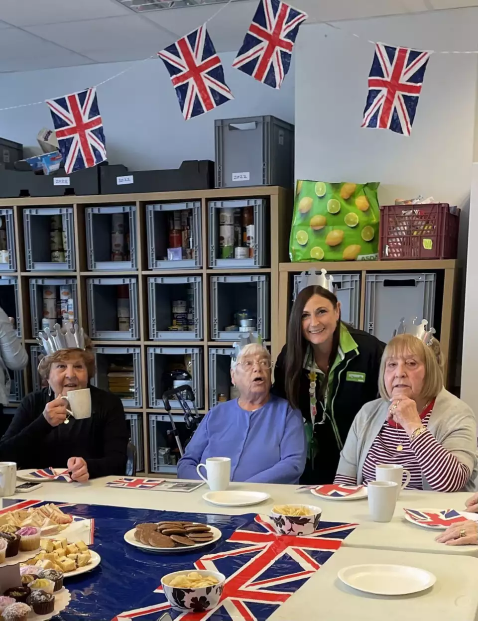Ladies Afternoon Tea party Celebrating the Royal Platinum Jubilee  | Asda Longwell Green