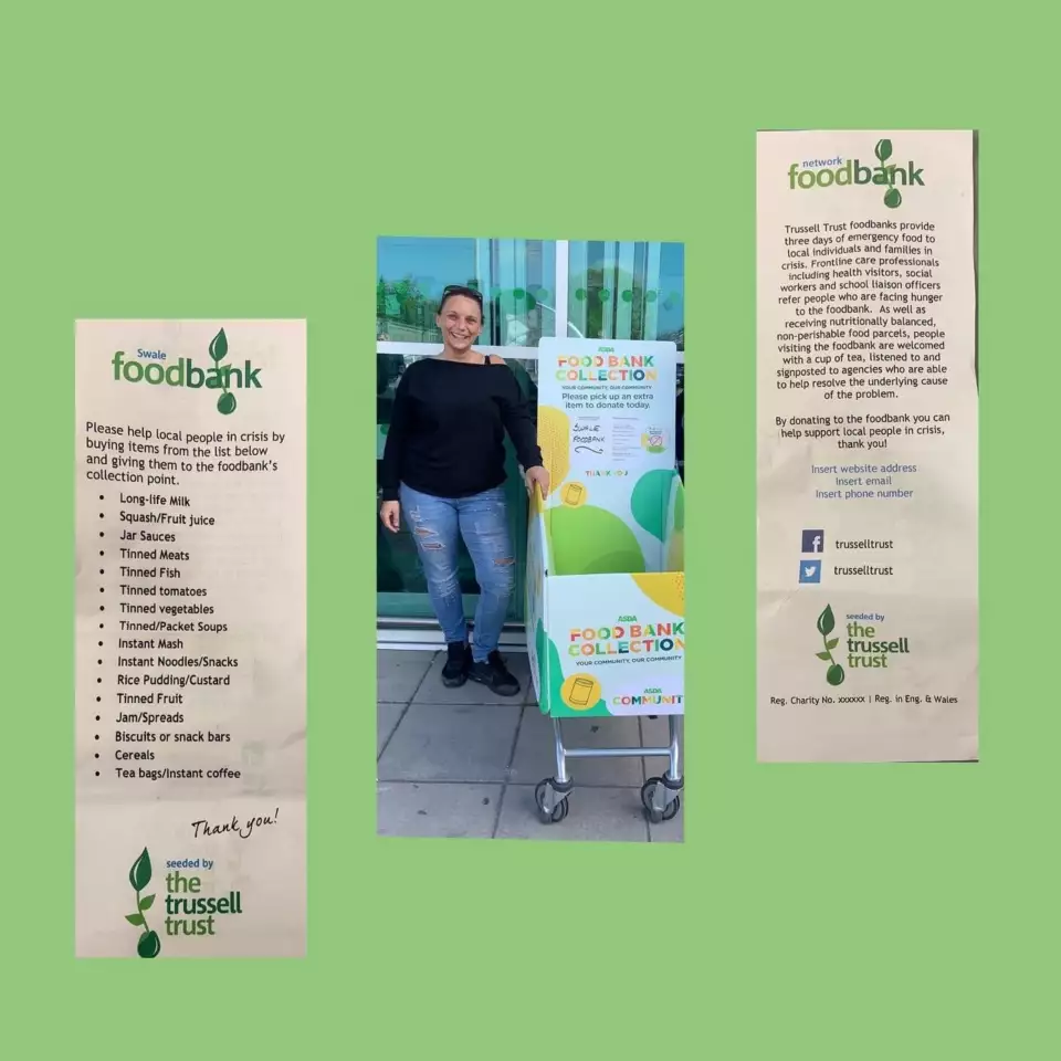 Swale Foodbank food drive  | Asda Sittingbourne