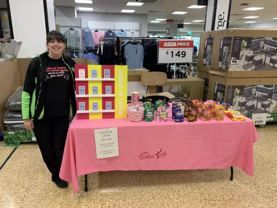 Tickled Pink support | Asda Totton