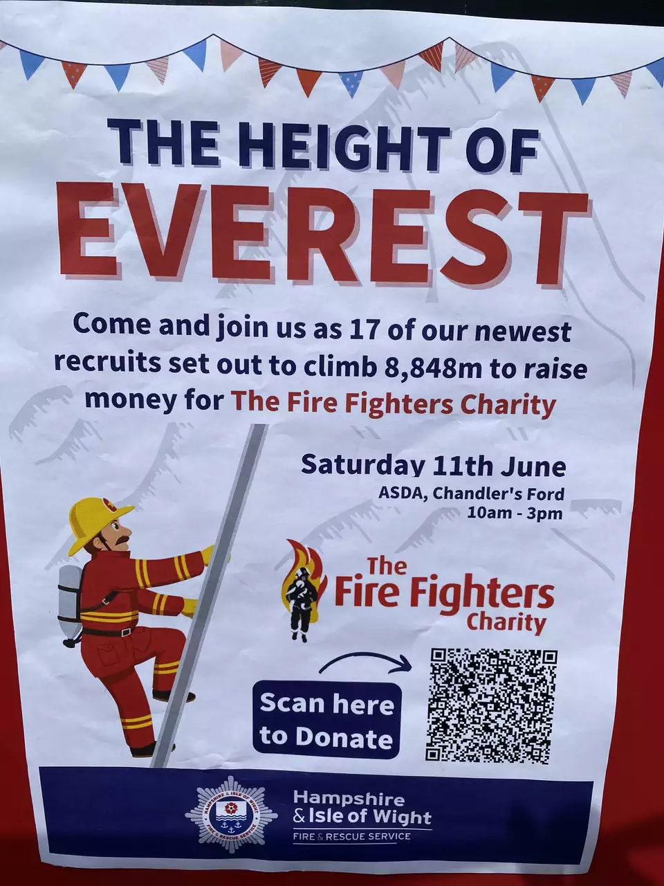 Hampshire and Isle of Wight Fire and Rescue Service.  | Asda Eastleigh