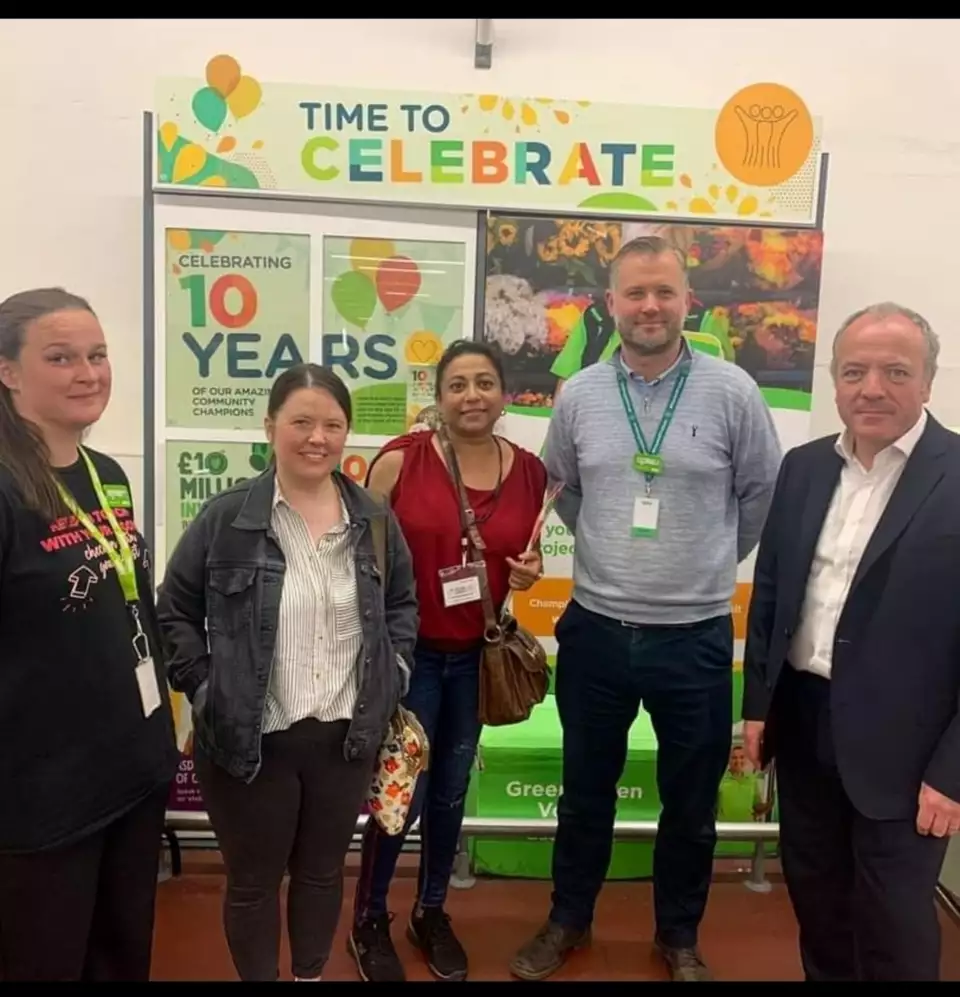 Local MP visits our store | Asda Wythenshawe