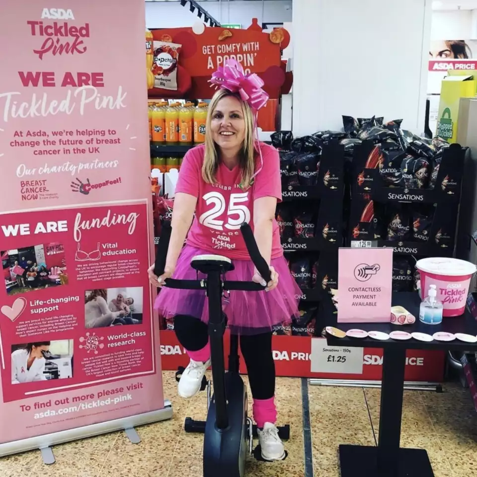 Raising more money for Tickled Pink | Asda Waterlooville