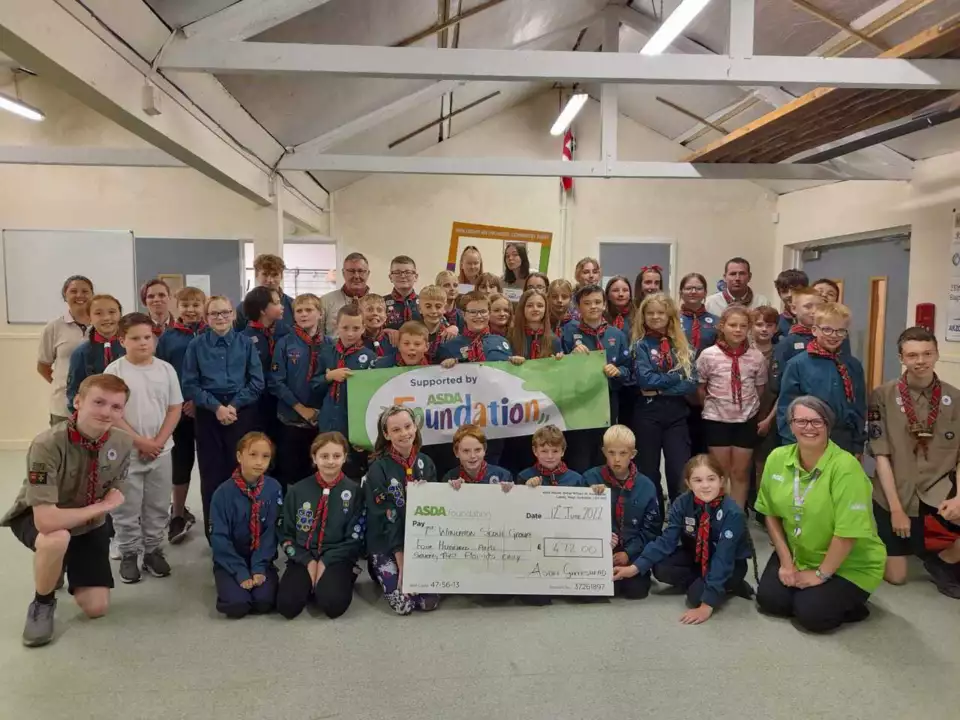 Foundation grant to Scout group | Asda Gateshead