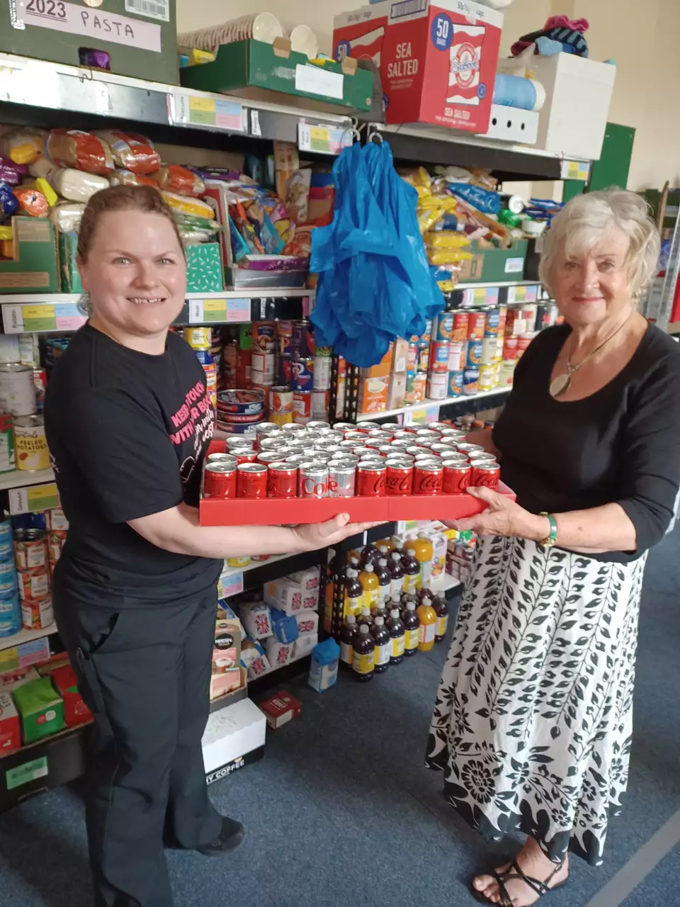 Helping at Brierley Hill Food Bank | Asda Dudley