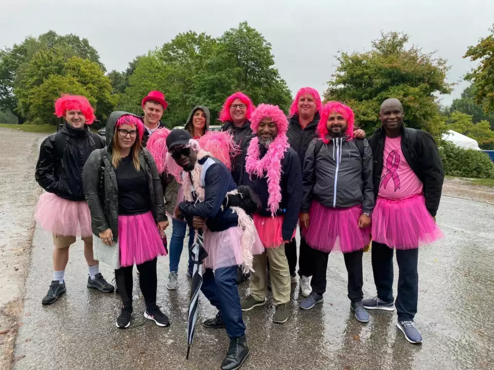 Sponsored walk for Tickled Pink | Asda South Woodham Ferrers