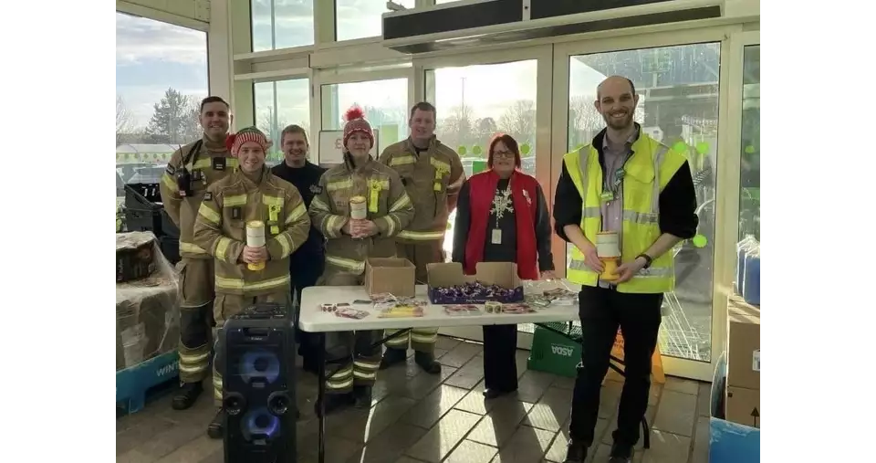 Merry Christmas from Huntly Community Fire Station | Asda Huntly