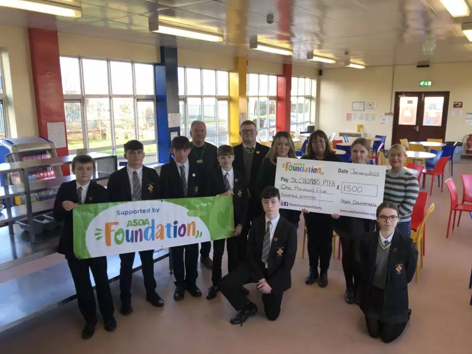Asda Foundation provides free breakfast club for St Columba’s High School | Asda Downpatrick