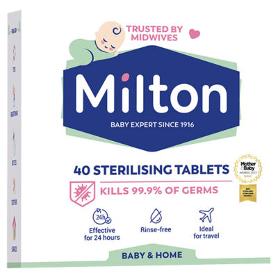 Milton 40 Sterilising Tablets - ASDA 