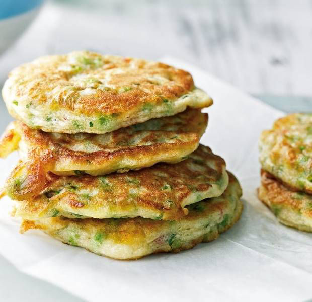 Pea fritters