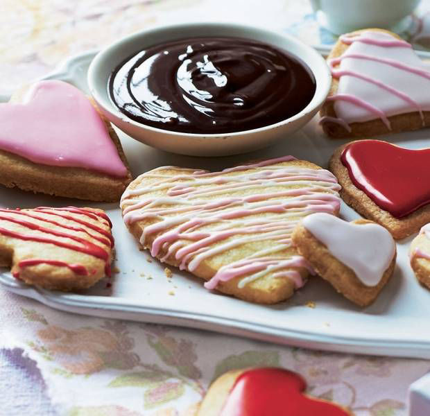 Heart biscuits