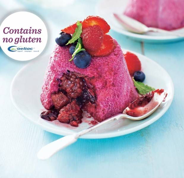 Berry special summer puddings