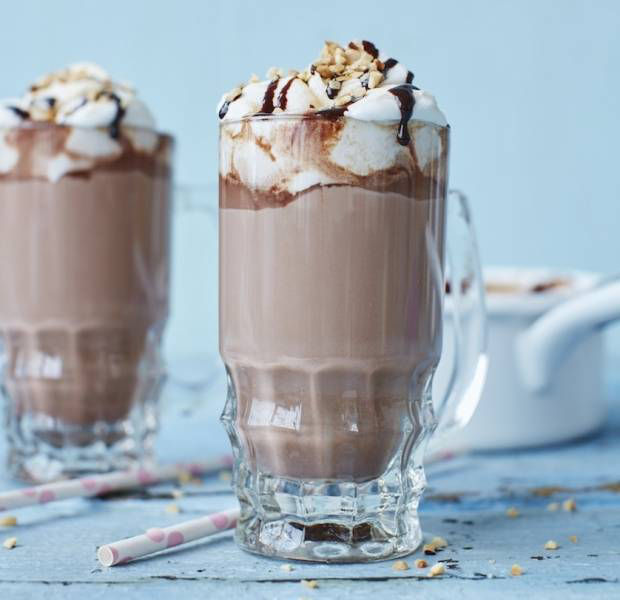 S’mores hot chocolate