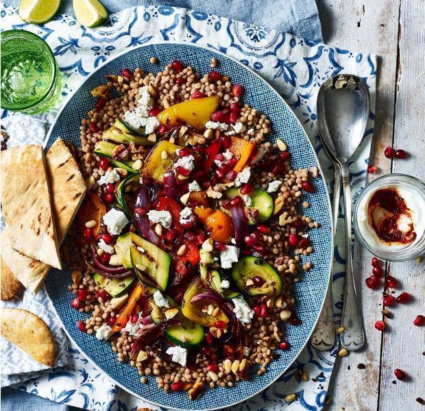 Middle-Eastern cous cous salad