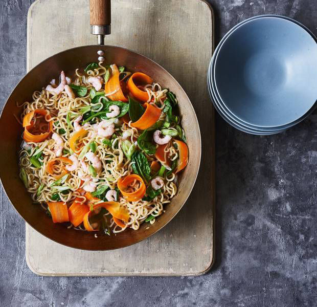 Easy one pan noodles for two