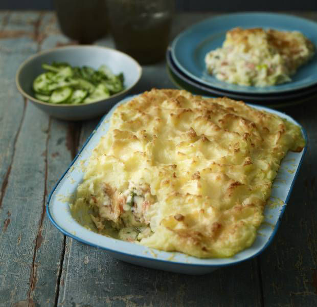 Nathan Outlaw’s smoked fish pie