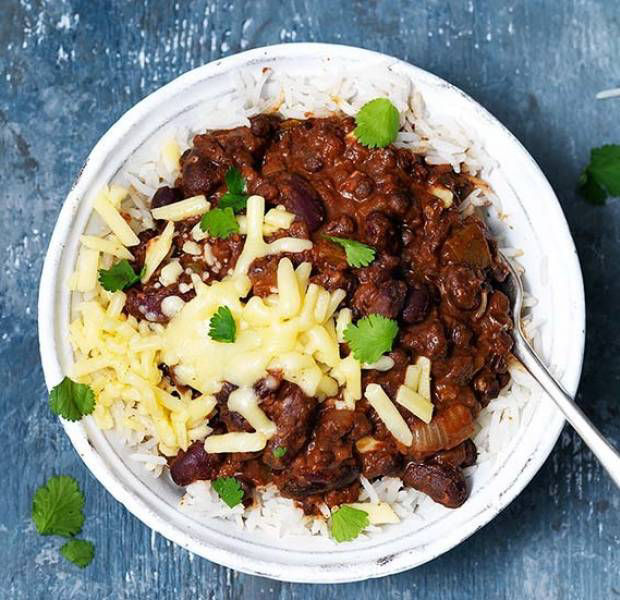 Dean Edwards' smoky lentil and bean chilli