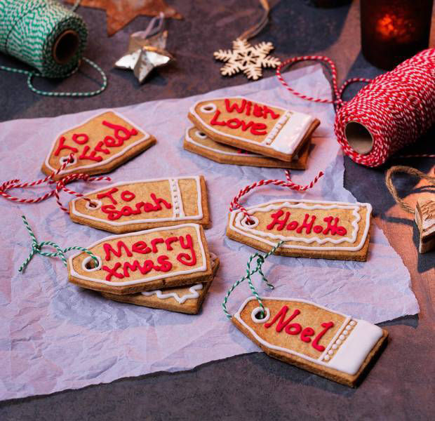 Biscuit gift tags