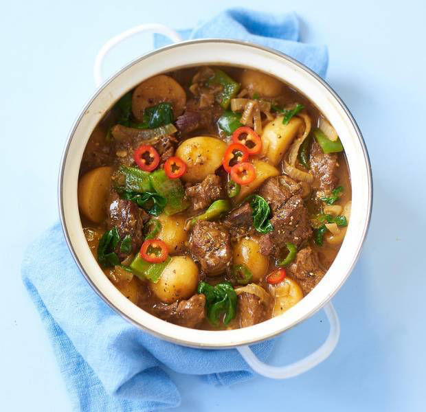 Coconut beef curry
