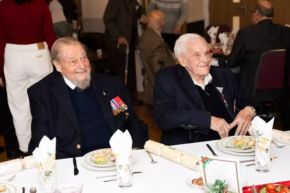 Asda Waterlooville community champion Jacqui Benham organised a Christmas magical moment for World War Two veterans from Project 71