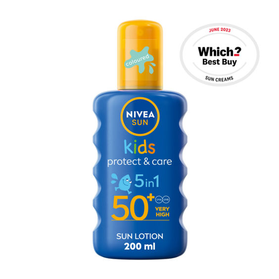 asda.com | Nivea Kids Protect & Care Coloured Spray SPF 50+