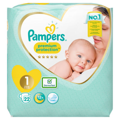 pampers size 1 96 pack asda